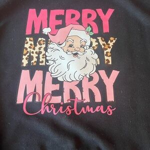 Festive Merry Christmas Santa Sweatshirt